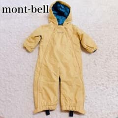 mon-bell ジャンプスーツ イエロー スキーウェア 80サイズ キッズ