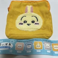 ちいかわ もこもこポーチ2 うさぎ ガチャのサムネイル