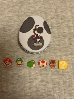 ヨッシー缶　黒　任天堂　消しゴム　セットのサムネイル
