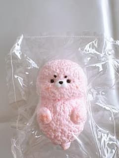 アザラシ スクイーズ ピンク ぬいぐるみ風のサムネイル