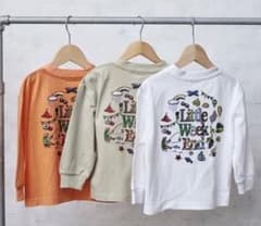 【新品】Little WEEKEND バック刺繍ロンTのサムネイル