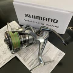 未使用シマノ　スピニングリール 21 ナスキー　3000HGのサムネイル