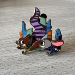 ディズニー ズートピア ピンバッジ