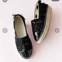 LACE ESPADRILLE フラットシューズのサムネイル