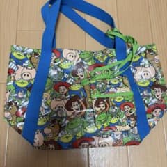 ディズニーリゾート トイストーリー 総柄 トートバッグ ミニポーチ付　廃盤品