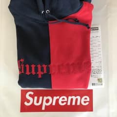 シュプリーム Split English Hooded Sweatshirtのサムネイル