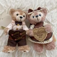 ダッフィー シェリーメイ ぬいぐるみバッジ　セットのサムネイル