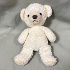 童心 DOUSIN テディベア　くま 完売品 ぬいぐるみ 童心 Dousin ぬいぐるみ クマのフカフカ テディベア 白 クリーム色 熊