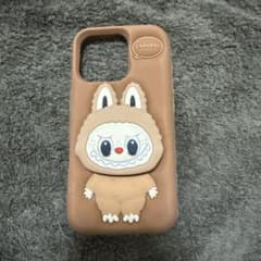 ラブブブ iPhoneケース ブラウン ラブブブ iPhoneケース ブラウン - メルカリ
