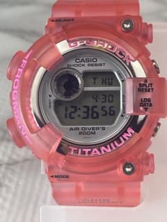 【電池交換済】G-SHOCK フロッグマン WCCS 純正染色マットピンク 完動 電池交換済】G-SHOCK フロッグマン WCCS 純正染色マットピンク 完動