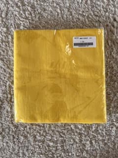 check&stripe チェックアンドストライプ　綿麻10号帆布1m イエローのサムネイル