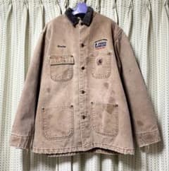 【希少　皮パッチ　企業ロゴ付き】 Carhartt デトロイトのサムネイル