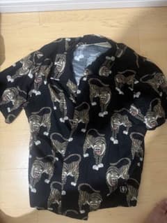 K*A様 DRESS HIPPY 半袖 タイガー柄 シャツ XLサイズのサムネイル