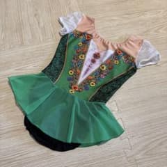 新体操用衣装 レオタード　シュシュセットのサムネイル