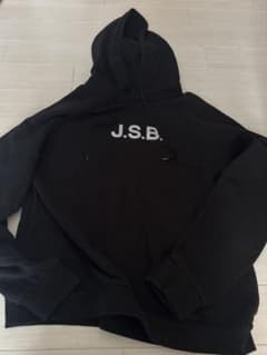 J.S.B. フード付きスウェット 黒のサムネイル