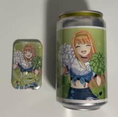 学園アイドルマスター　サントリー　紫雲清夏　ラベル缶ステッカー　缶バッジのサムネイル