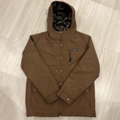 Patagonia レディース　フード付きジャケット ブラウン XL14