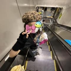 ベレー帽 ヒョウ柄のサムネイル