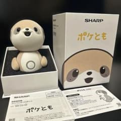 SHARP コンパニオンロボット ポケとも SR-C01M-W - メルカリ