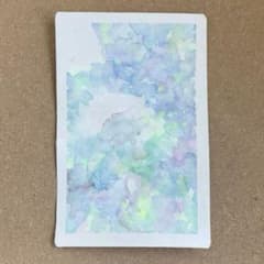 043「sai」 ポストカードサイズ、原画 - メルカリ