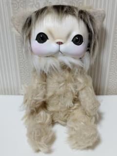 創作人形 福寿 ドール ハチワレ猫 cuddle a fluffy 黒 創作人形 福寿 ドール 猫 cuddle a fluffy ブライス - メルカリ