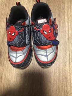 MARVEL スパイダーマン スニーカー 16〜16.5cm 光る靴のサムネイル