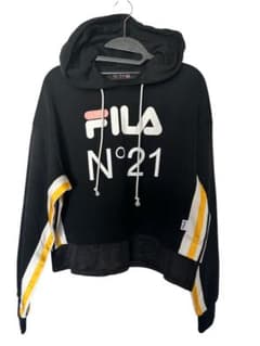 FILA × N°21 コラボ ショート丈パーカー L美品 - メルカリ