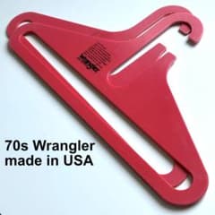 70s Wrangler 非売品ヴィンテージハンガー アメリカ製 ラングラー 70s Wrangler 非売品ヴィンテージハンガー アメリカ製 ラングラー
