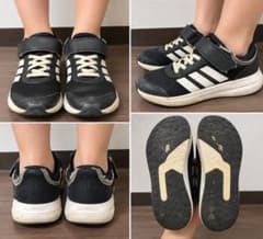 adidas 아디다스 운동화 23.5cm 블랙 여성