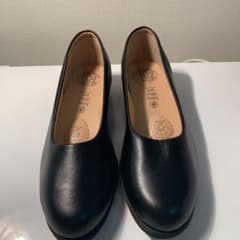 新品★パンジー★オフィス★ストレッチパンプス★24・5cm★ブラック★軽量のサムネイル