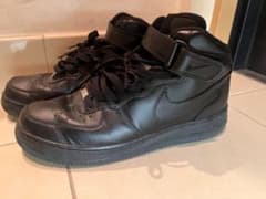 NIKE エアフォース　黒28センチのサムネイル