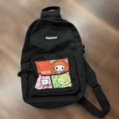 MAIZEN 캐릭터 숄더백 블랙 마이젠 시스터즈