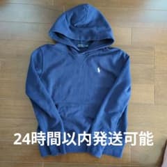 美品Polo Ralph Lauren プルオーバーパーカー ネイビー Sのサムネイル