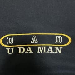 JERZEES DAD U DA MAN Tシャツ 2X ネイビーのサムネイル