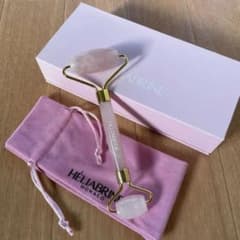 【新品未使用】天然石 ローズクォーツ フェイスローラーのサムネイル