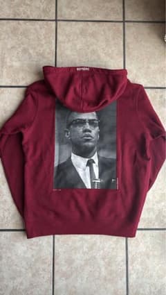 T*s様 Supreme Malcolm X Hoodie Red カナダ製 正 T*s様 Supreme Malcolm X Hoodie Red カナダ製 正 - メルカリ