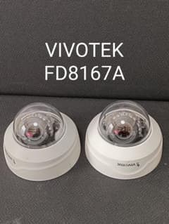 VIVOTEK FD8167A ドーム型カメラ 2台セット - メルカリ