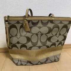 amo様専用★ COACH トートバッグ キャンバス ベージュのサムネイル