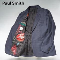現行Paul Smith テーラードジャケット L カノニコ 裏地花柄 - メルカリ