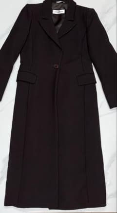 美品☆SPORTMAX ロングコート濃い茶色（愛用者身長158㎝） - メルカリ