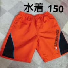 オレンジ色の水着 150サイズ 男の子用のサムネイル