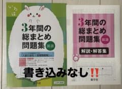 中学 3年間の総まとめ問題集 国語 新学社 高校受験のサムネイル