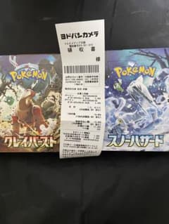 ポケモンカード　スノーハザード　クレイバースト　BOXのサムネイル