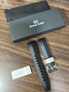 Grand Seiko 純正ラバーベルト 22mm ブラックのサムネイル