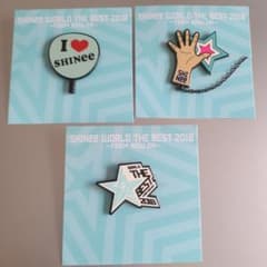 SHINee WORLD THE BEST 2018 ピンバッジ 3種のサムネイル