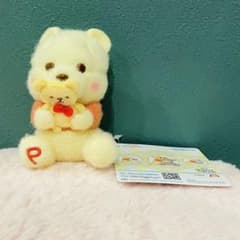 くまのプーさん ミルキーボアマスコット くまのプーさんだっこ