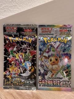 ポケモンカードテラスタルフェスex シャイニートレジャーex未開封