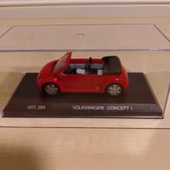 VOLKSWAGEN CONCEPT 1 ミニカー レッドのサムネイル