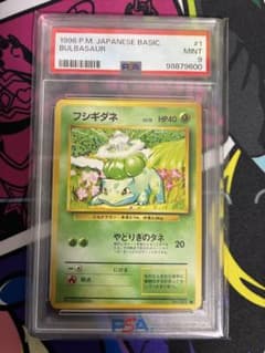 フシギダネ 旧裏 マークあり PSA9 - メルカリ