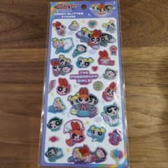 パワーパフガールズ グリッターステッカーのサムネイル